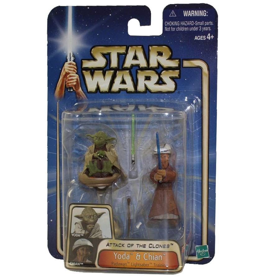 Amazon.co.jp: Hasbro スターウォーズ ヨーダとチアン・パダワン